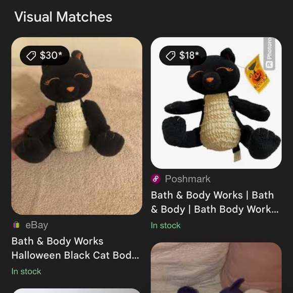 Bath and bodywork’s Halloween spooky collectors edition cat plushie - Picture 2 of 3